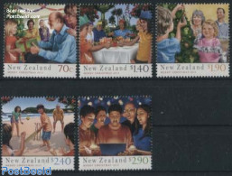 New Zealand 2013 Christmas 5v, Mint NH, Religion - Christmas - Ongebruikt