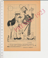 Publicité 1923 Maillet Assurances Troyes + Humour Viardot Dette Flottante Eaux Qui Baissent (canicule ? Chien Lévrier ?) - Ohne Zuordnung