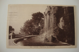 Nice Nizza Cascade Du Château - Viaggiata 1935 - Mehransichten, Panoramakarten