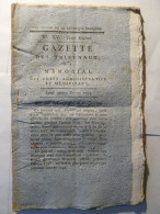 GAZETTE DES TRIBUNAUX 1793 - PROCES LOUIS CAPET TUERIE BOUCHER BASTARD DESERTION VOLONTAIRES DU LOT CAEN SUBSISTANCES - Zeitungen - Vor 1800