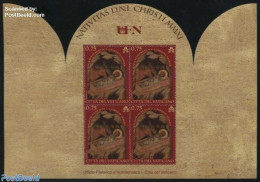 Vatican 2011 Christmas Booklet S-a, Mint NH, Religion - Christmas - Stamp Booklets - Nuevos
