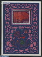 Gambia 1995 Year Of The Pig S/s, Mint NH, Nature - Various - Cattle - New Year - Nouvel An