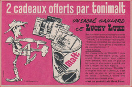 Tonimalt. Lucky Luke. Morris. 7 Mini Albums. Primes. 1969. - Advertising