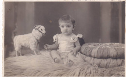 Foto Cartolina D'epoca - Tematica Bambini  Con Giocattolo - Anonyme Personen