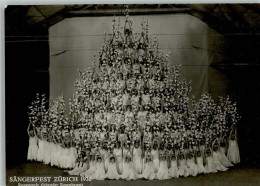 13002207 - Saengerfeste Zuerich 1930  Ein Rosenbaum Aus - Sänger Und Musikanten