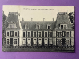 78    GALLUIS   Château De Lieutel      Bon état - Andere & Zonder Classificatie