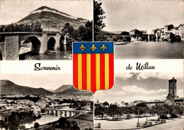 N°1996 W -cpsm Souvenir De Millau -multivues- - Saluti Da.../ Gruss Aus...