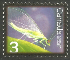 Canada Insecte Insect Insekt Lacewing Chrysope Merlettatura Florfliege MNH ** Neuf SC (C22-35a) - Unused Stamps