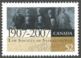 Canada Law Society Saskachewan Benchers Barreau MNH ** Neuf SC (C22-27) - Ongebruikt