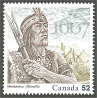 Canada Membertou Mawpitu Amerindien Amerindian Bateau Canot MNH ** Neuf SC (C22-26a) - Unused Stamps