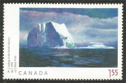 Canada Tableau Iceberg Mary Pratt Painting MNH ** Neuf SC (C22-12aa) - Unused Stamps