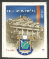 Canada HEC Montreal Coat Of Arms Armoiries MNH ** Neuf SC (C22-09ia) - Nuevos