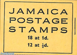 Jamaica 1951 Definitives King George VI Booklet, Mint NH, Stamp Booklets - Ohne Zuordnung