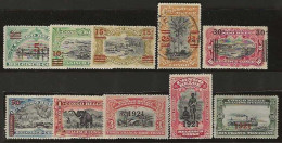 Congo   .   OBP    .   85/94   .    *  (88: O)    .  Ongebruikt Met Gom  .   /   .   Neuf Avec Gomme - Unused Stamps