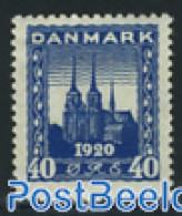 Denmark 1920 40o, Stamp Out Of Set, Mint NH, Religion - Churches, Temples, Mosques, Synagogues - Ungebraucht