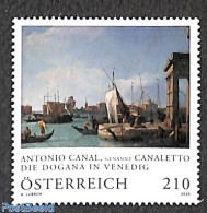 Austria 2020 The Dogana In Venice 1v, Mint NH, Transport - Ships And Boats - Art - Paintings - Unused Stamps