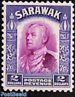 Malaysia 1934 2$, Sarawak, Stamp Out Of Set, Unused (hinged) - Sonstige & Ohne Zuordnung