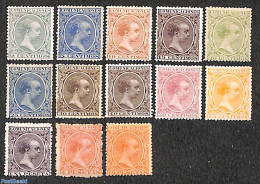 Spain 1889 King Alphonse XIII 13v, Unused (hinged) - Unused Stamps