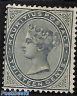 Mauritius 1879 13c, Stamp Out Of Set, Unused (hinged) - Maurice (1968-...)