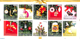 Netherlands 2020 Christmas 10v S-a, Mint NH, Religion - Christmas - Nuevos