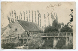 Eure Et Loir PIONNIÈRE Voyagé 1904 * SAINT RÉMY Sur AVRE Chute D'eau Du Vieux Moulin * D. Millet Editeur à St Rémy - Other & Unclassified