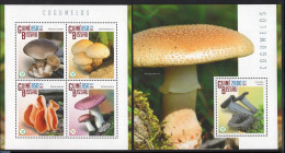 Guinea Bissau 2014 Mushrooms 2 S/s, Mint NH, Nature - Mushrooms - Pilze