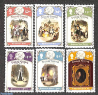 Isle Of Man 2020 Charles Dickens 6v, Mint NH, Art - Authors - Writers