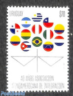 Uruguay 2020 Assiciation For Latin American Integration 1v, Mint NH, History - Flags - Uruguay