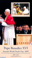 Gambia 2013 Pope Benedict XVI S/s, Mint NH, Religion - Pope - Pausen