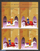 Azerbaijan 2020 Europa, Old Postal Roads 4v From Booklet [+], Mint NH, History - Nature - Various - Europa (cept) - Ho.. - Correo Postal