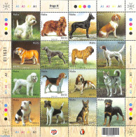 Malta 2020 Dogs 16v M/s, Mint NH, Nature - Dogs - Malte