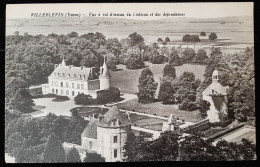 89 - VILLEBLEVIN (Yonne) - Vue à Vol D'oiseau Du Château Et Des Dépendances - Villeblevin