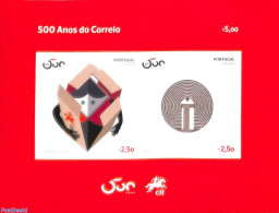 Portugal 2020 500 Years Post S/s S-a, Mint NH, Post - Unused Stamps