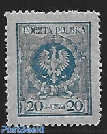 Poland 1924 Definitives 1v. Stamp Out Set, Unused (hinged) - Neufs