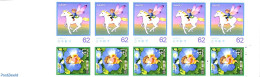 Japan 1991 Letter Writing Day Booklet, Mint NH, Nature - Horses - Stamp Booklets - Nuevos