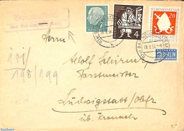 Germany, Federal Republic 1954 Letter From BAD NEUSTADTSAALE, Postal History - Covers & Documents