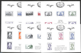 France 2018 Philatelic Treasures 11 S/s, Mint NH, Nature - Religion - Transport - Birds - Churches, Temples, Mosques, .. - Ongebruikt