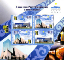 Kazakhstan 2019 Museums 4v M/s, Mint NH, Art - Modern Architecture - Museums - Musei