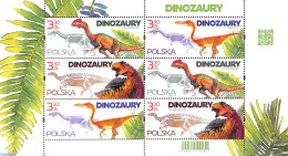 Poland 2020 Birds 8v M/s, Mint NH, Nature - Prehistoric Animals - Unused Stamps