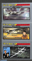Djibouti 1987 Aviation Anniversary 3v, Imperforated, Mint NH, Transport - Aircraft & Aviation - Flugzeuge