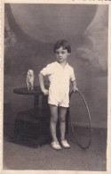 Foto Cartolina D'epoca - Tematica Bambini  Con Giocattolo - Anonymous Persons