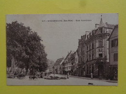 67 - Bas Rhin - Wissembourg - Quai Anselman - Le Marché -   - Réf.77A - - Wissembourg