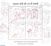 India 2020 M. Gandhi S/s, Mint NH, History - Gandhi - Unused Stamps