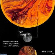 Tuvalu 2014 The Sun S/s, Mint NH, Science - Astronomy - Astrología