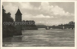 11667781 Rheinfelden AG Messerturm Bruecke Rheinfelden - Autres & Non Classés