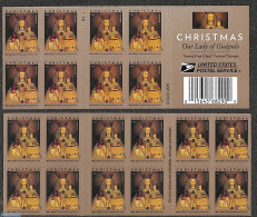 United States Of America 2020 Madonna Of Guapulo, Double Sided Booklet S-a, Mint NH, Religion - Christmas - Nuovi