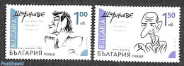 Bulgaria 2020 Caricatures 2v, Mint NH, Art - Comics (except Disney) - Nuevos
