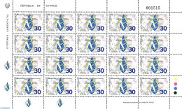 Cyprus 2000 European Human Rights M/s, Mint NH, History - Europa Hang-on Issues - Human Rights - Unused Stamps
