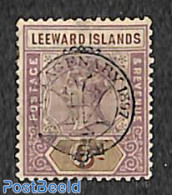 Leeward Islands 1897 6d, Stamp Out Of Set, Unused (hinged) - Leeward  Islands
