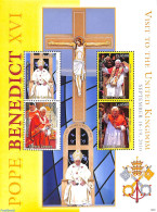 Sierra Leone 2010 Pope Benedict XVI 4v M/s, Mint NH, Religion - Pope - Papas